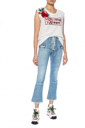 T-shirt z nadrukiem i aplikacją, zdjęcie 2 T-shirt z nadrukiem i aplikacją od Dolce & Gabbana